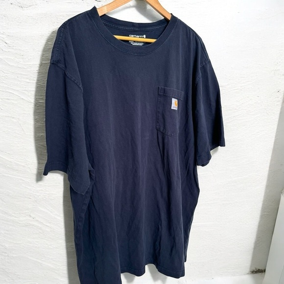 Cathartt classic  pocket tee in navy XXL - Picture 1 of 6